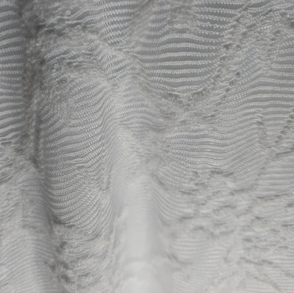 Wedding White Dress W/ Bell Sleeves NWOT XL - Picture 6 of 9